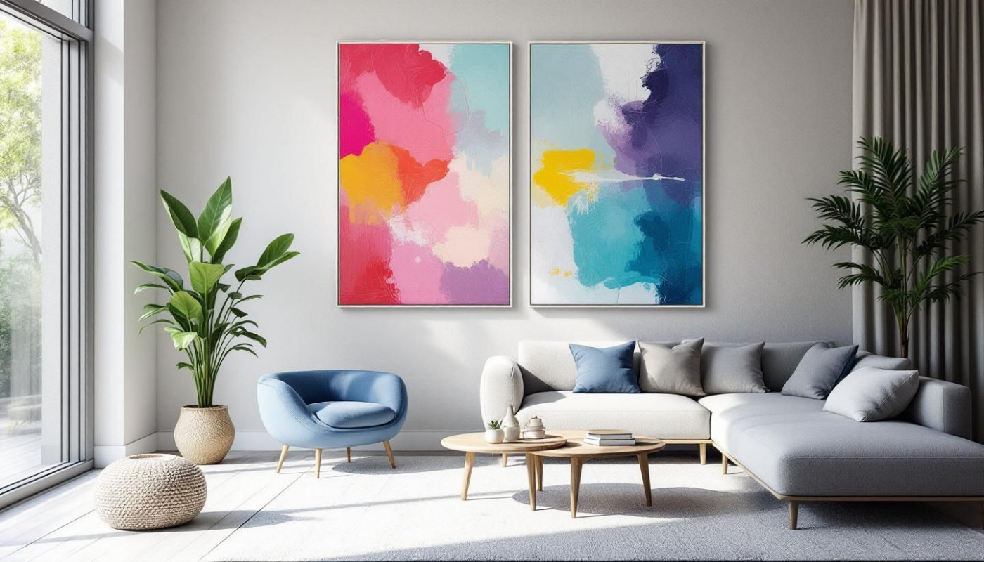 Comment choisir des tableaux modernes pour dynamiser votre espace de vie ?
